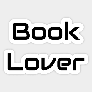 Book Lover Sticker